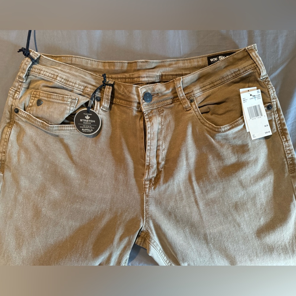 Brand new Buffalo jeans 36X 30 straight stretch